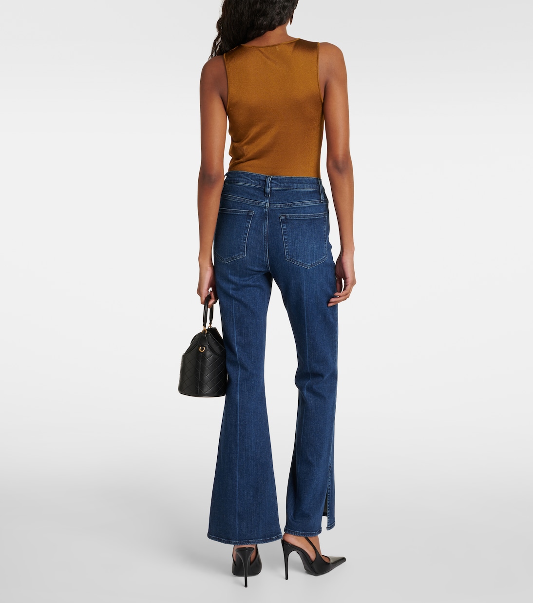 High-Rise Flared Jeans Le Easy Flare | Frame