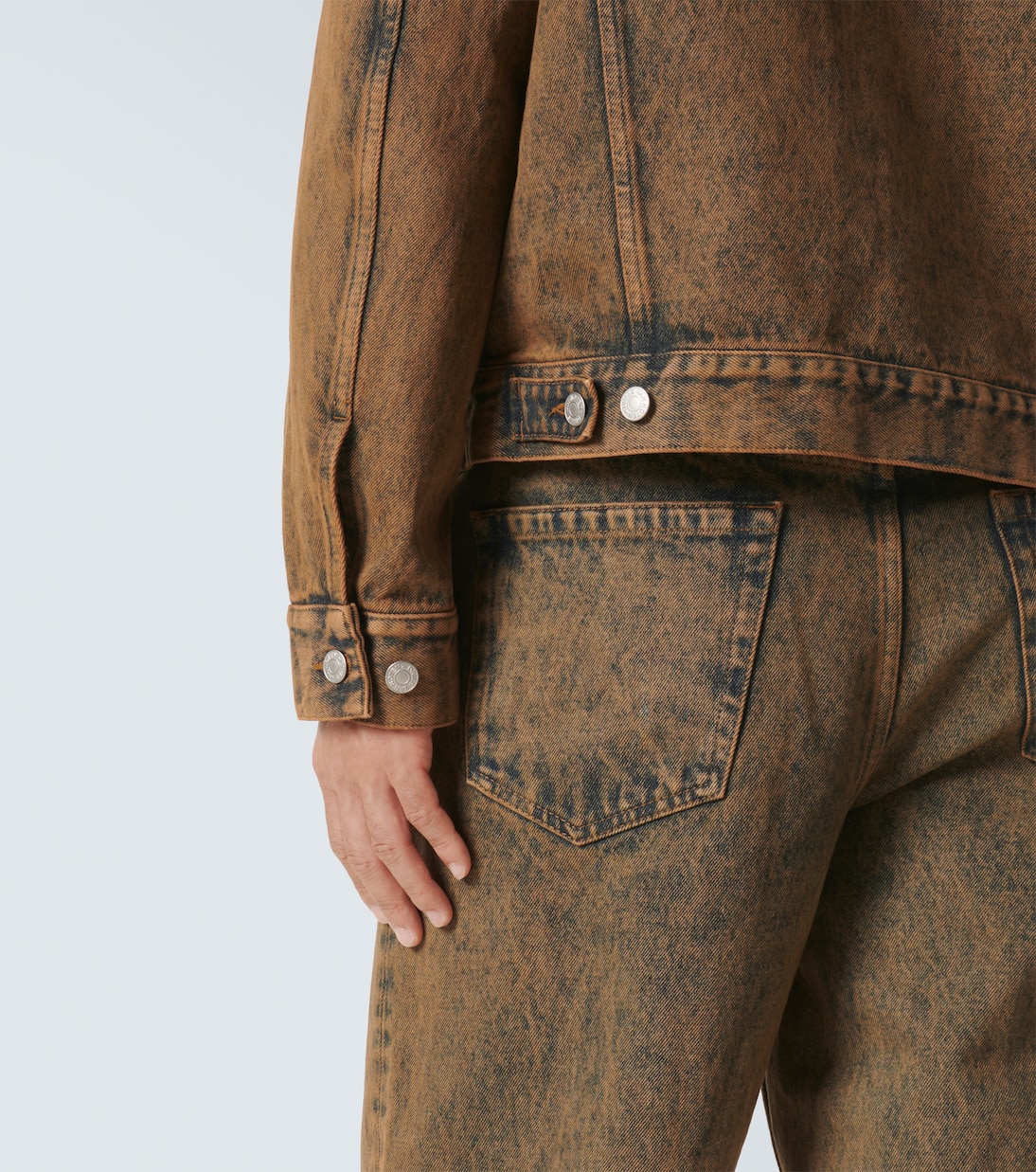 Distressed denim jacket | Dries Van Noten