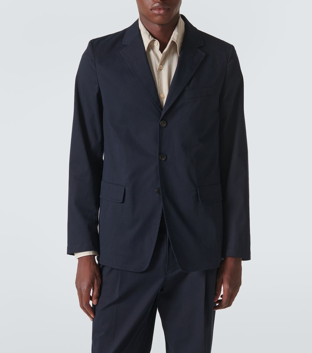Blazer en coton mélangé | Dries Van Noten