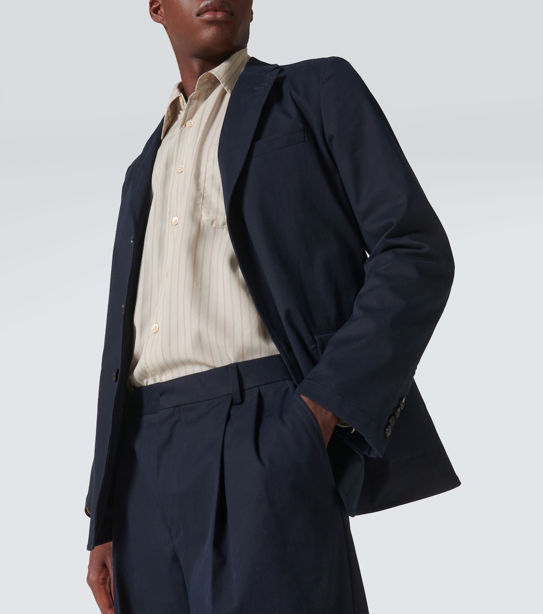 Blazer en coton mélangé | Dries Van Noten