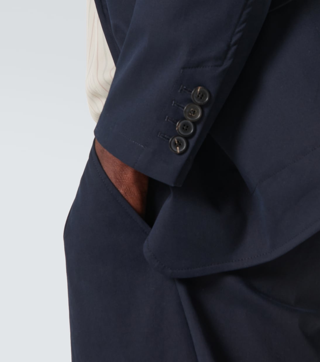 Blazer en coton mélangé | Dries Van Noten