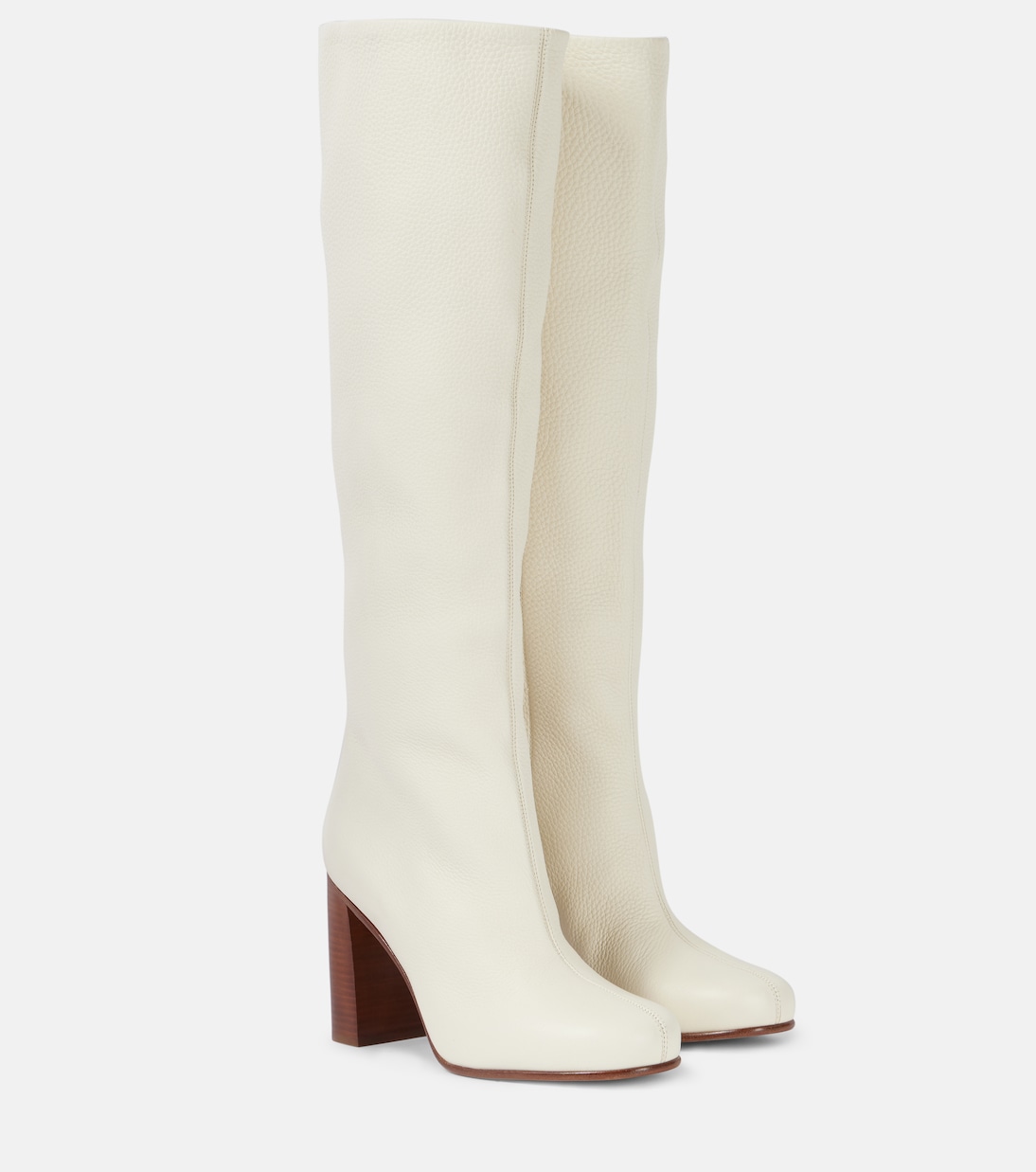 Botas altas Willow de piel | Khaite