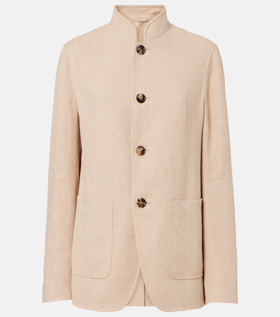 Spagna linen crêpe jacket | Loro Piana