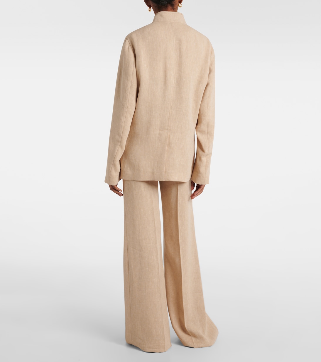 Spagna linen crêpe jacket | Loro Piana