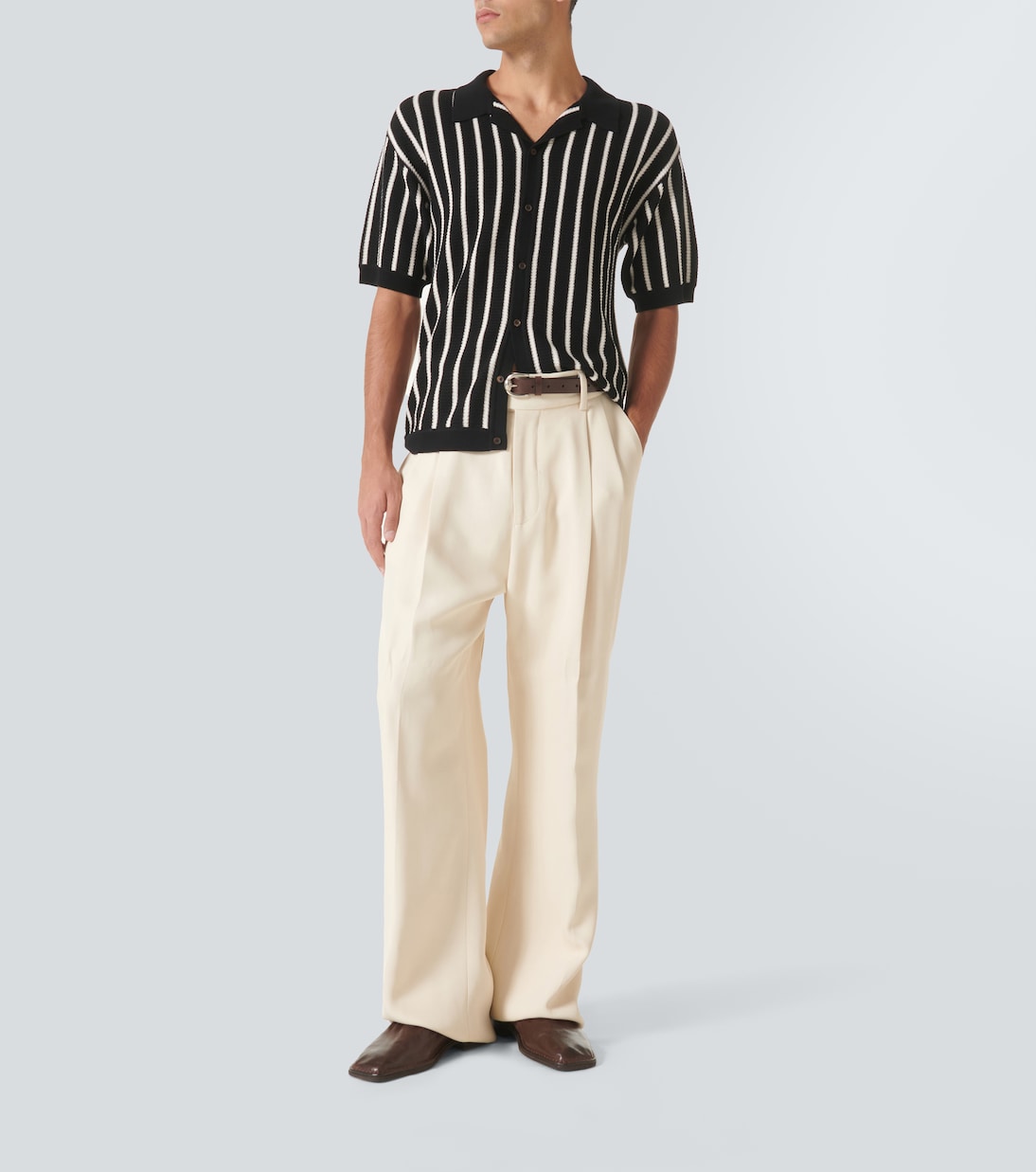 Camisa de lana a rayas | King & Tuckfield