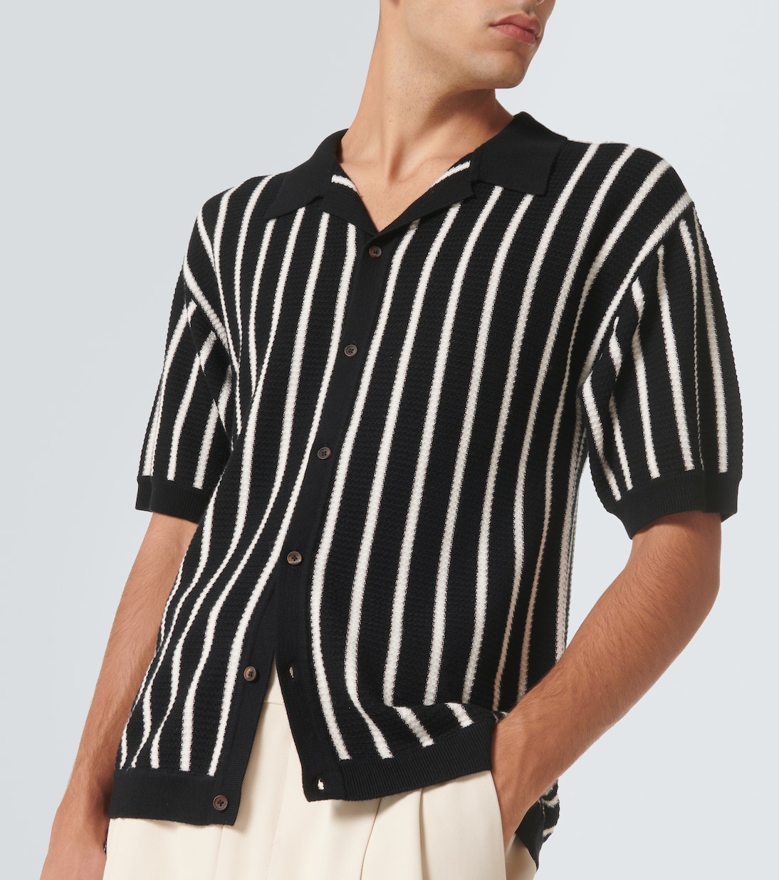 Camisa de lana a rayas | King & Tuckfield