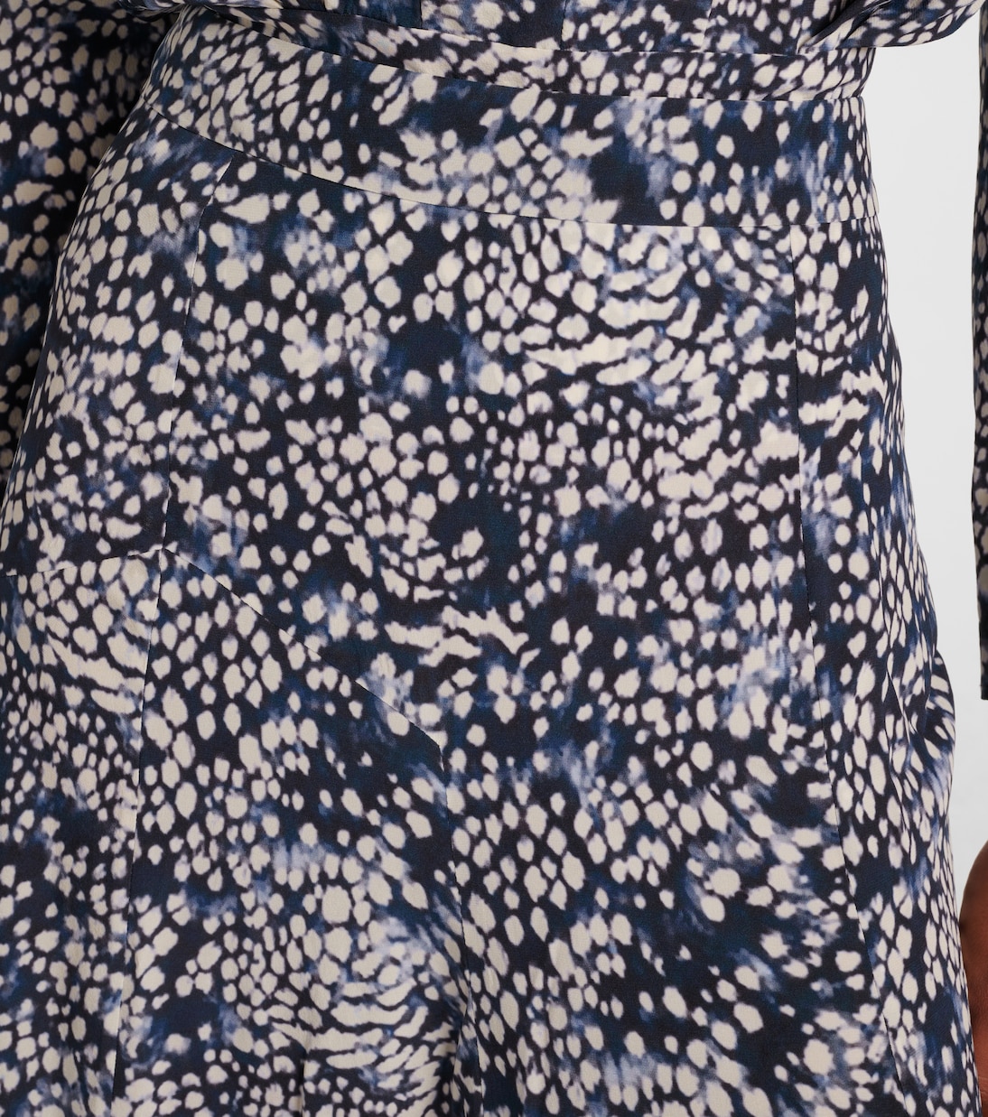 Hortensia printed crêpe de chine midi skirt | Isabel Marant