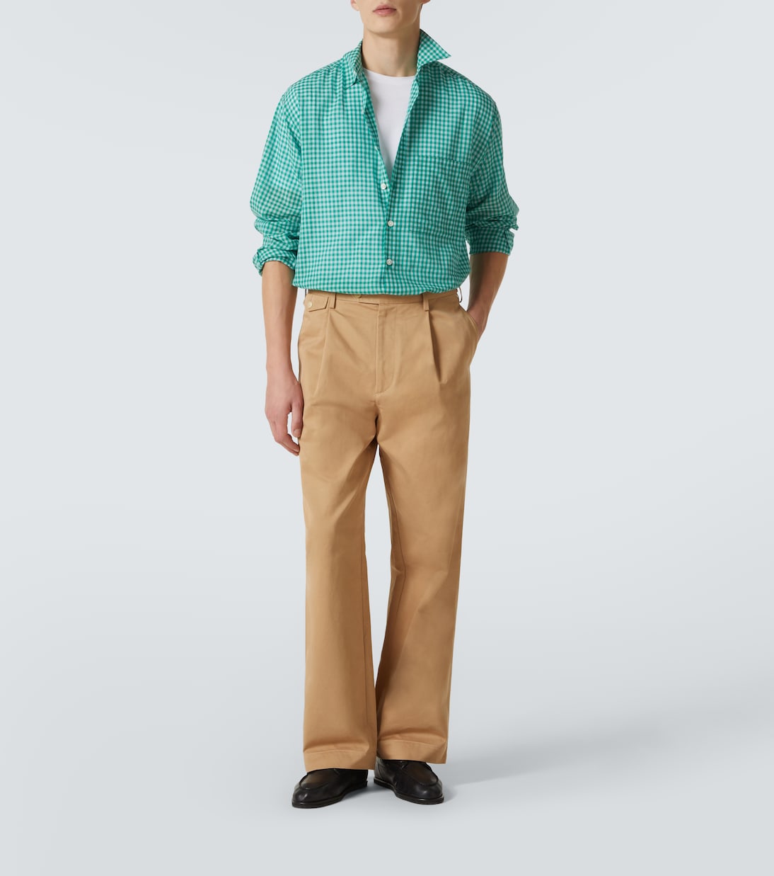 Mid-Rise-Chinohose aus Baumwolle | Auralee