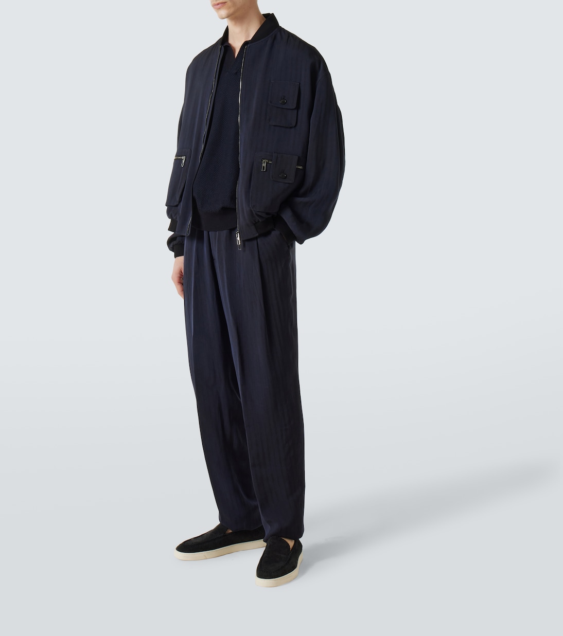 Polopullover aus einem Wollgemisch | Giorgio Armani