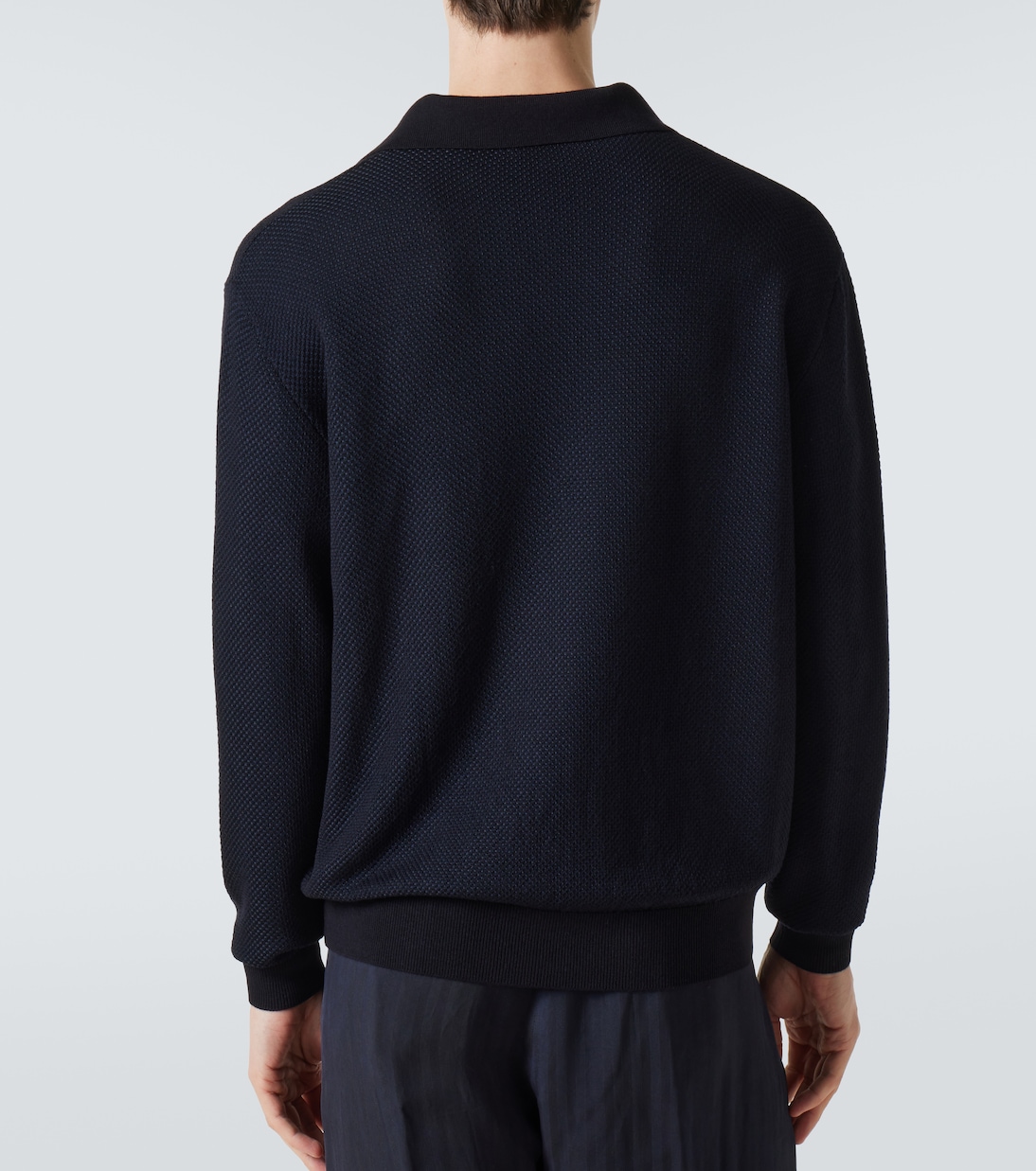 Polopullover aus einem Wollgemisch | Giorgio Armani