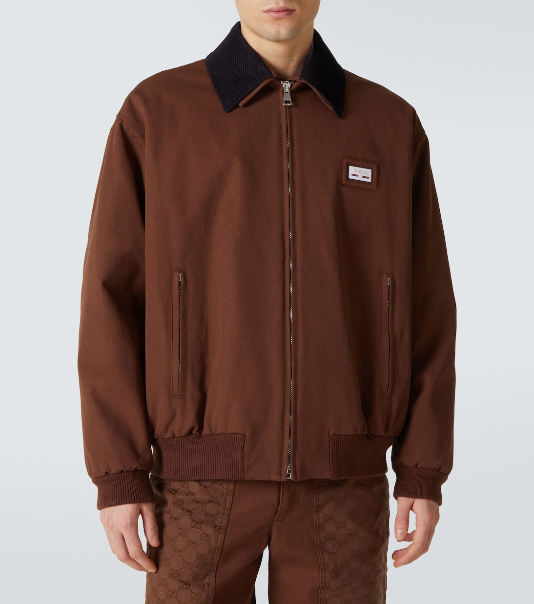 Blouson aus Baumwoll-Canvas | Gucci