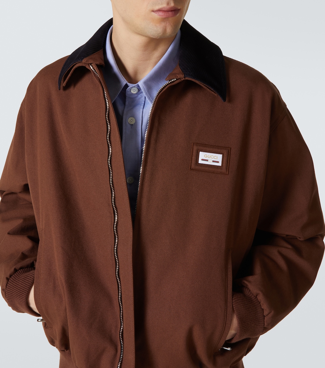 Blouson aus Baumwoll-Canvas | Gucci