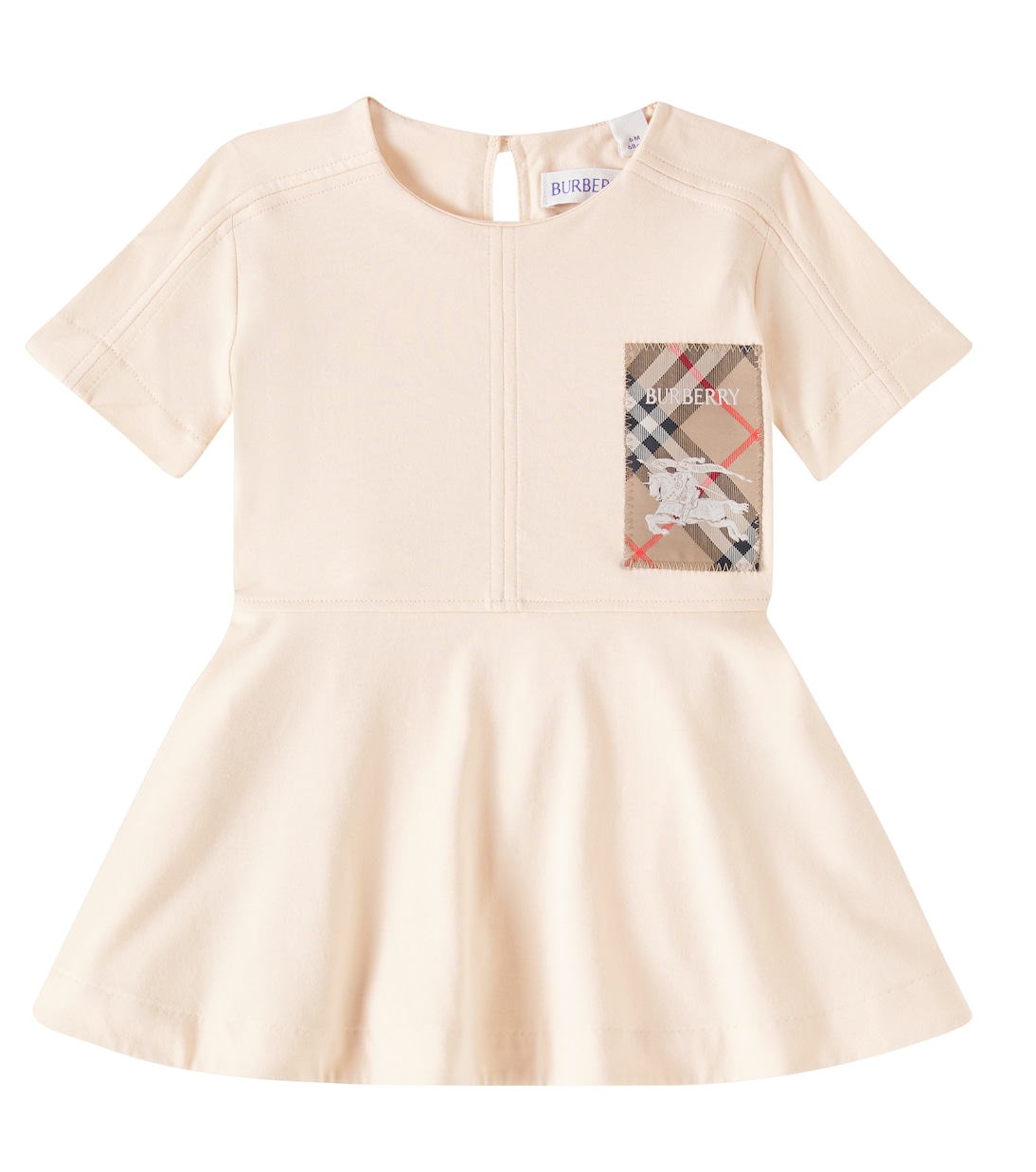 Bebé - vestido de algodón con Burberry Check | Burberry Kids