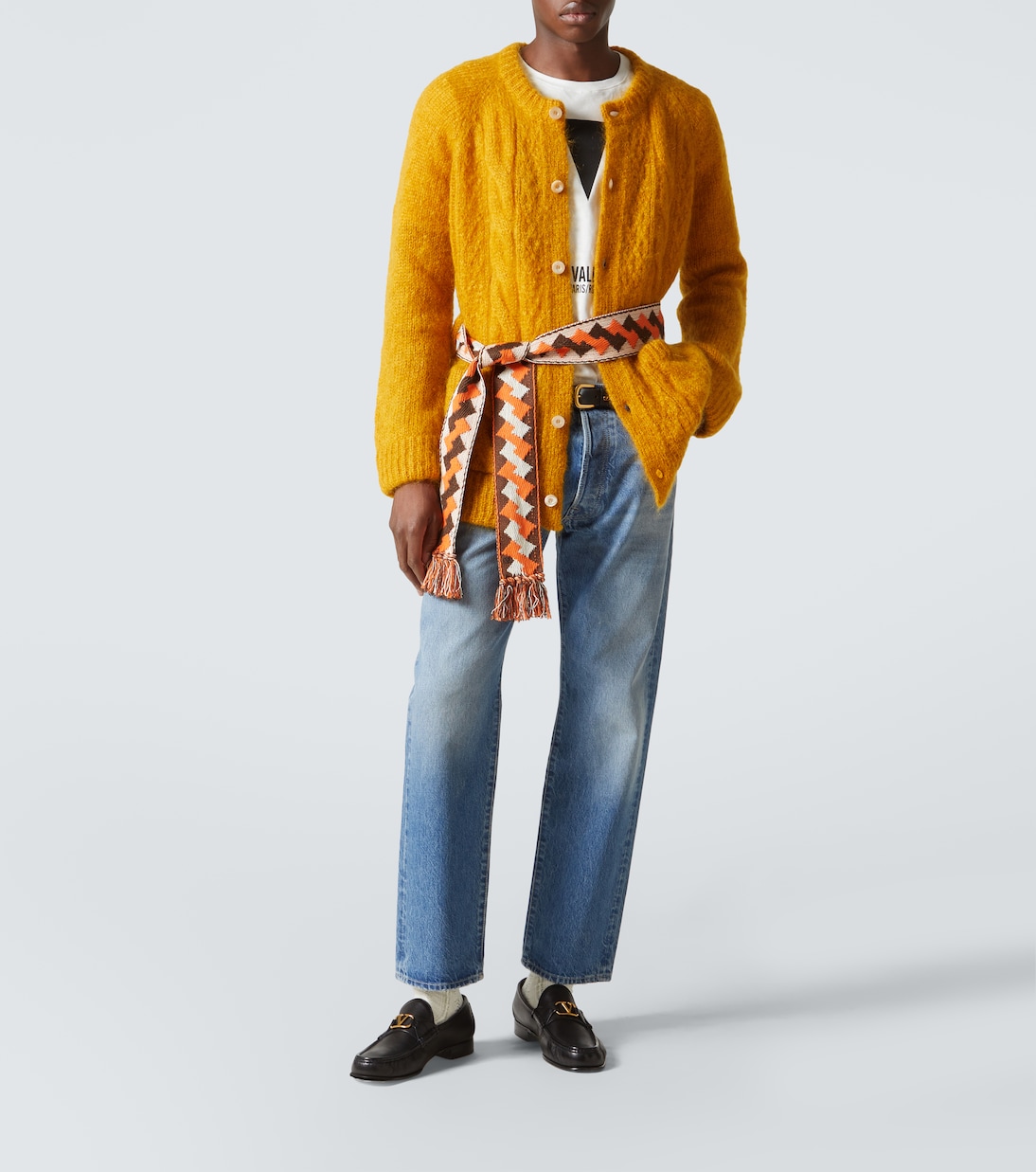 Cardigan en mohair mélangé | Valentino