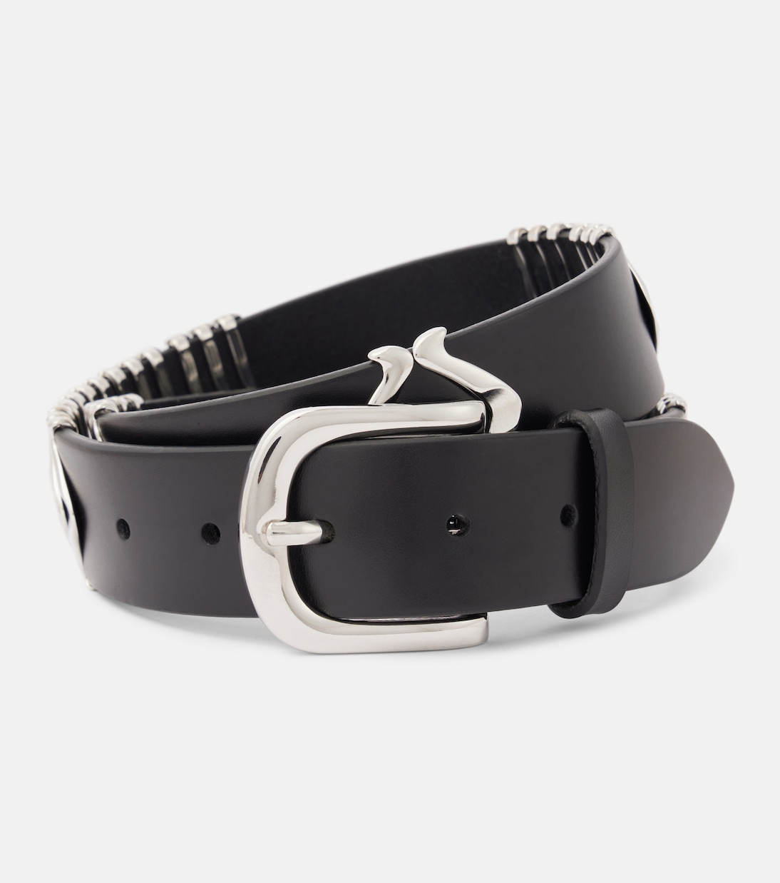 Ceinture en cuir à ornements | Isabel Marant