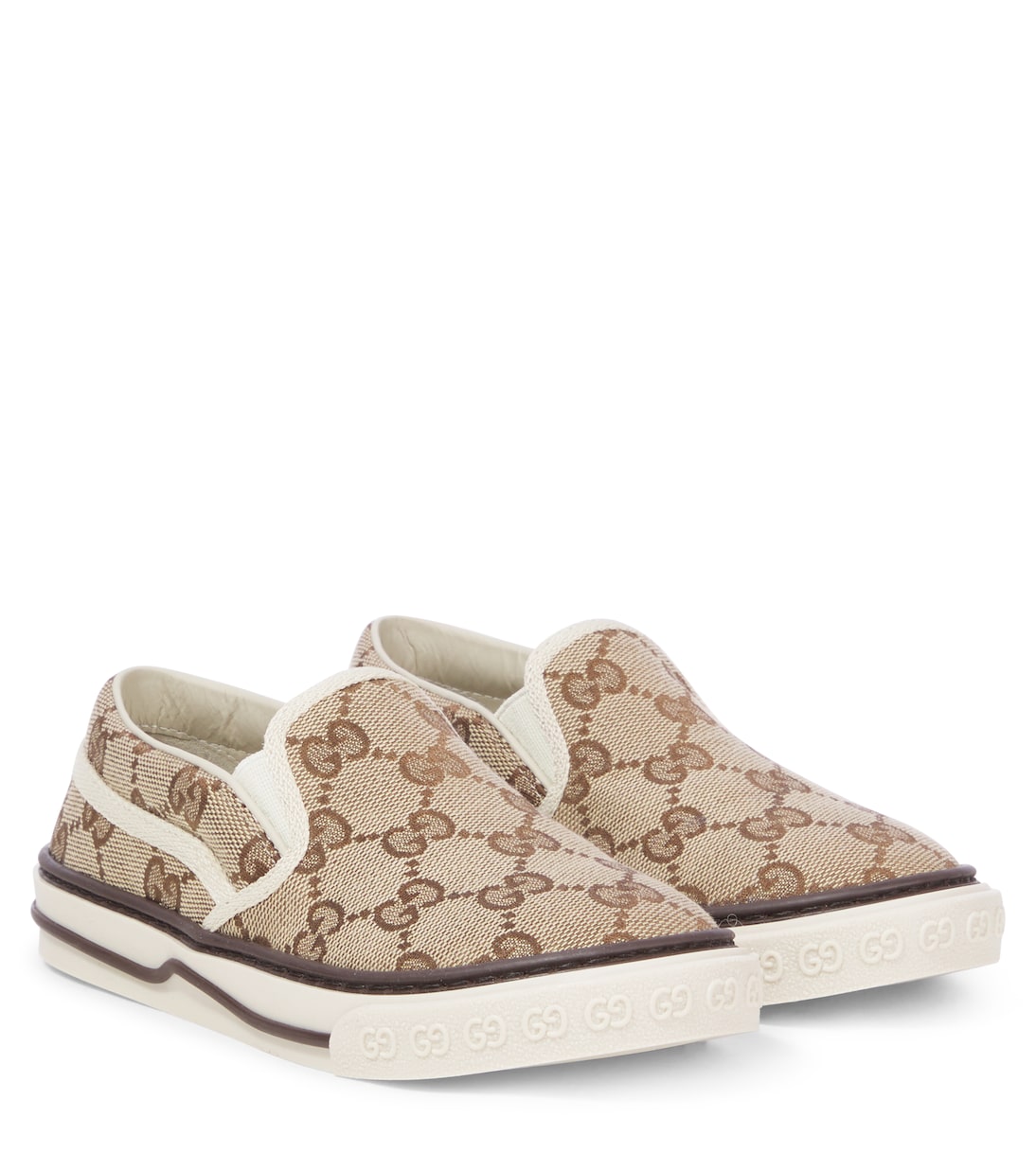 Slip-on in canvas GG  | Gucci Kids