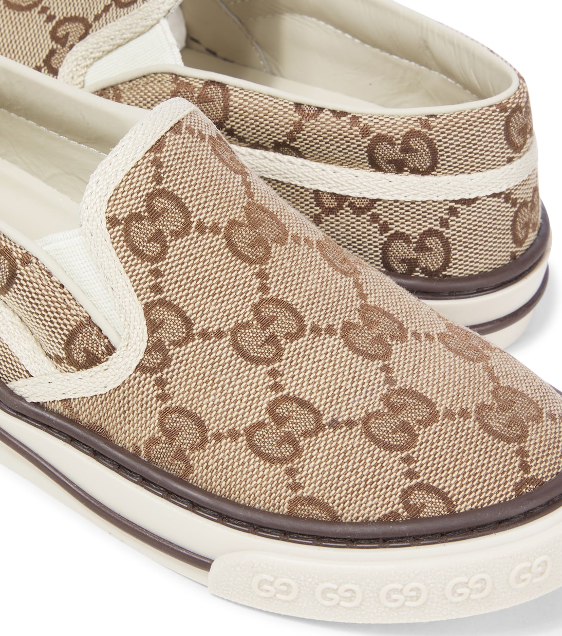 Slip-on in canvas GG  | Gucci Kids