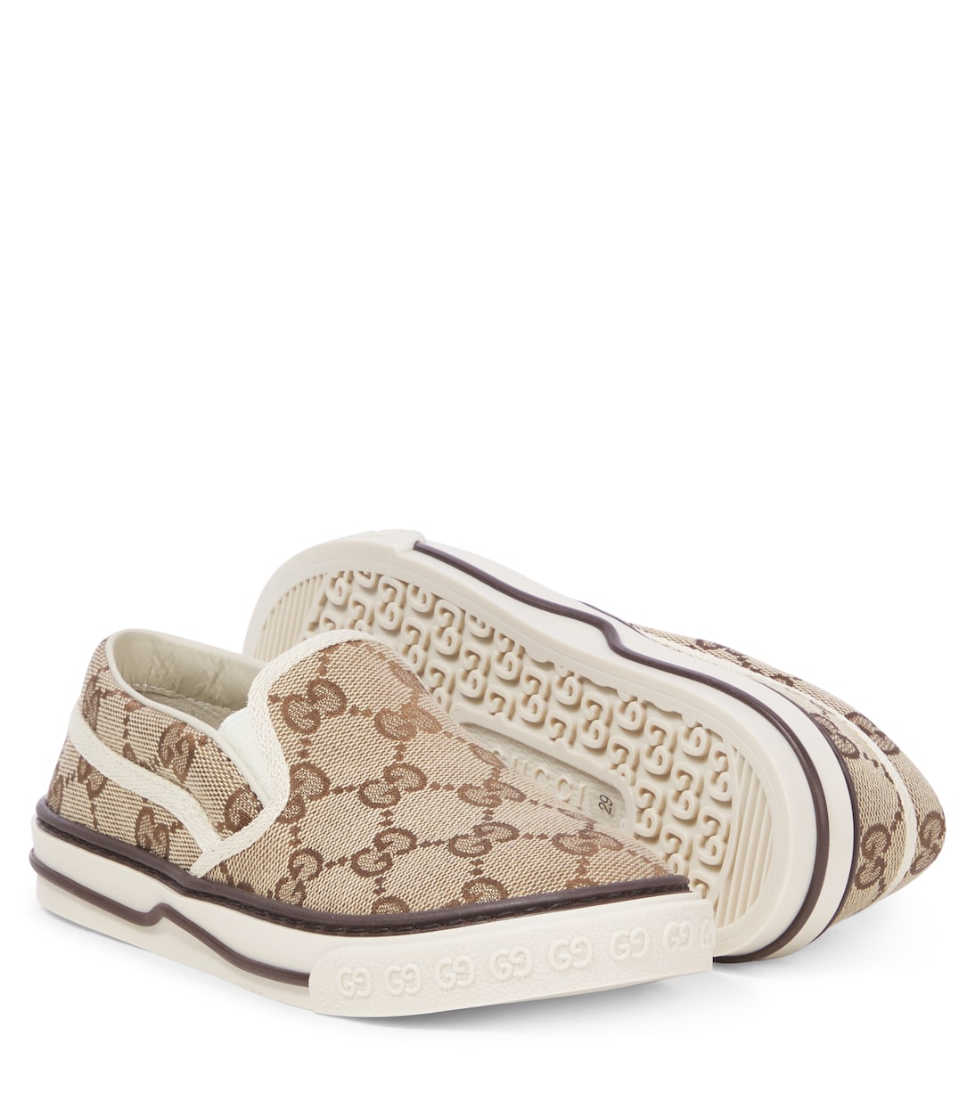 Slip-on in canvas GG  | Gucci Kids