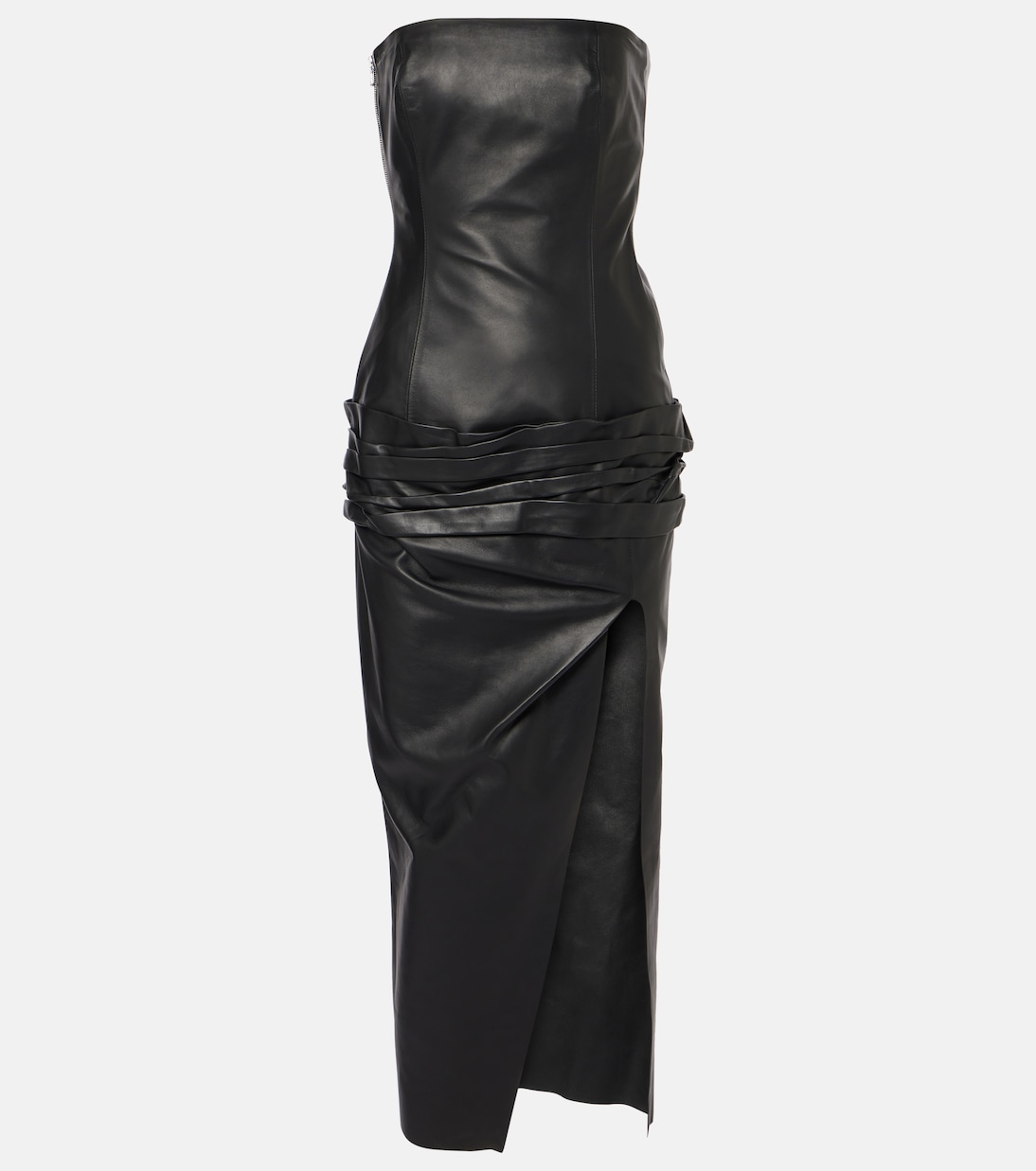 Abito midi in pelle | The Attico