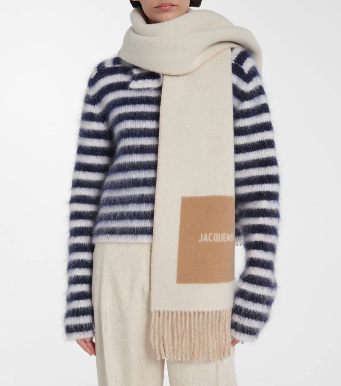 Sciarpa Rond Carré in lana vergine | Jacquemus