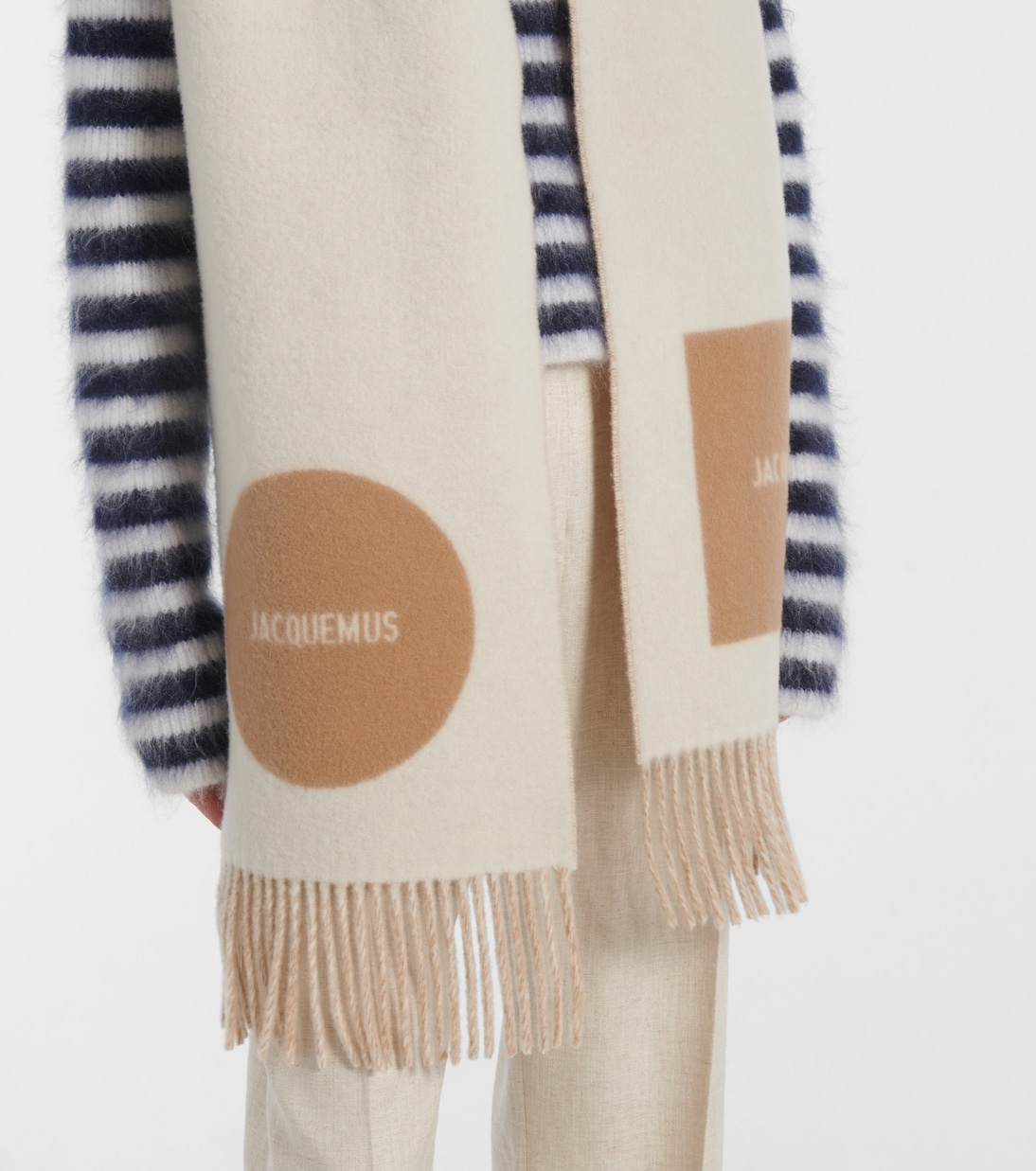 Sciarpa Rond Carré in lana vergine | Jacquemus