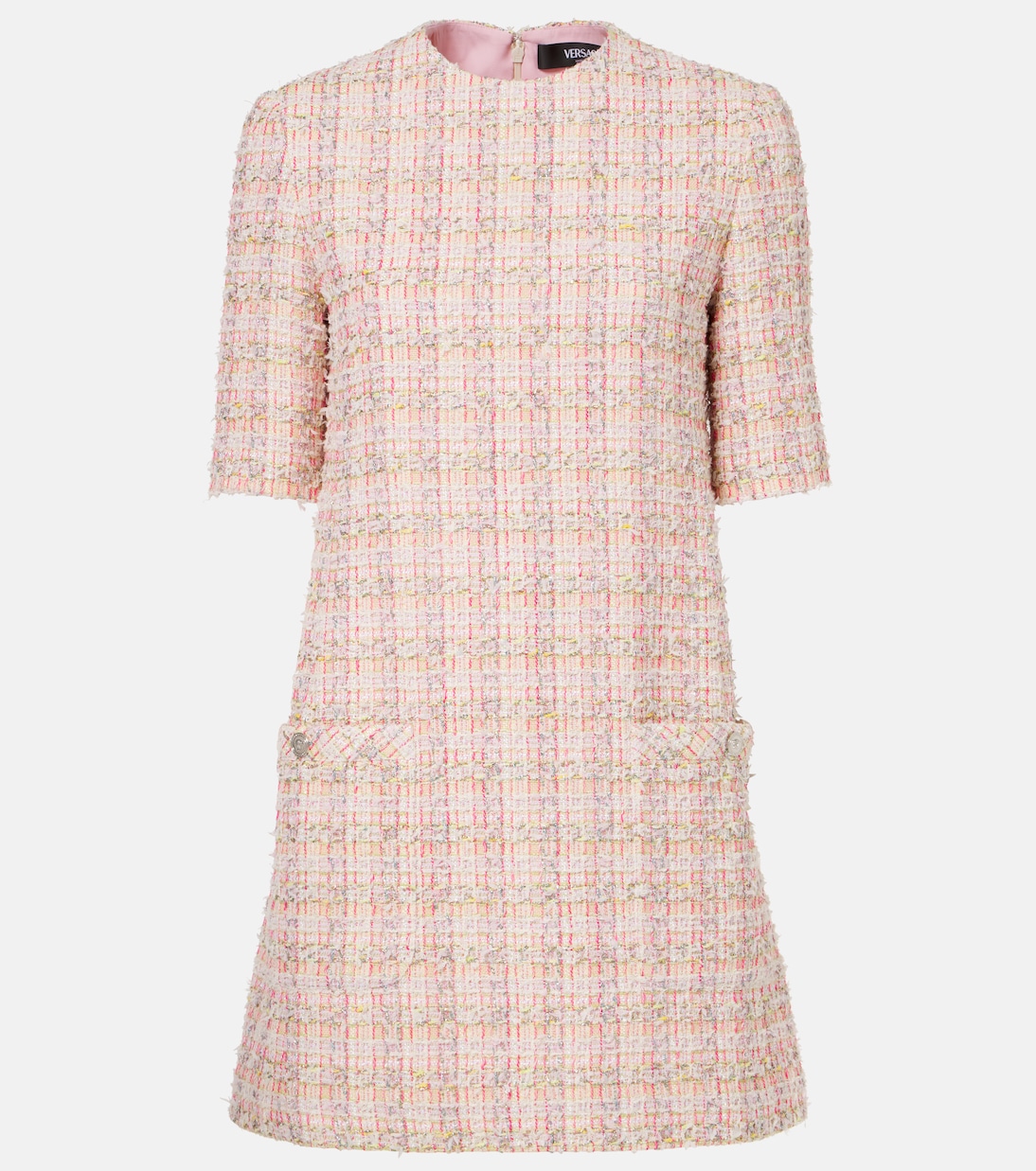 Abito corto in tweed | Versace
