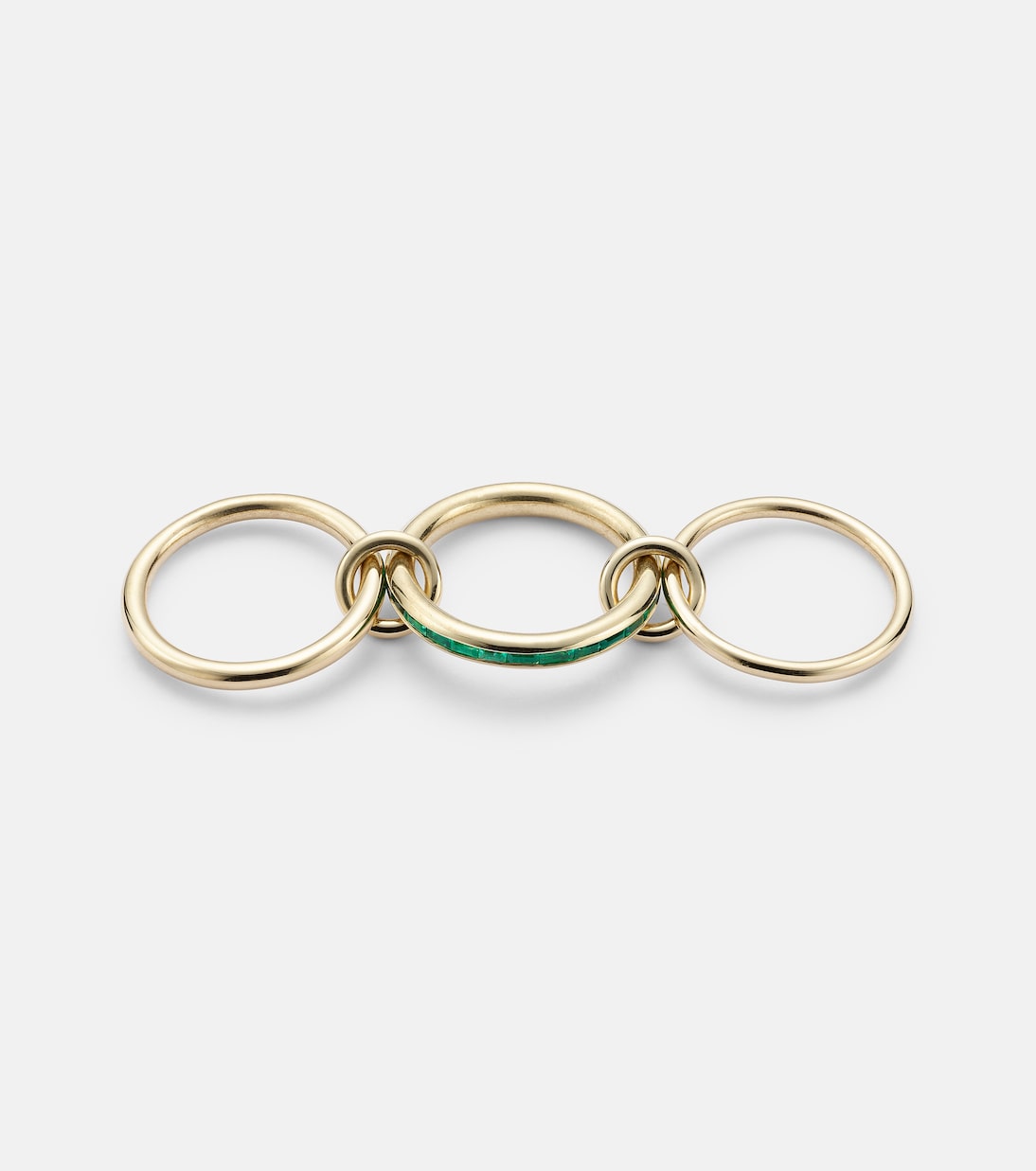 Bague Pyrus en or 18 ct et émeraudes | Spinelli Kilcollin