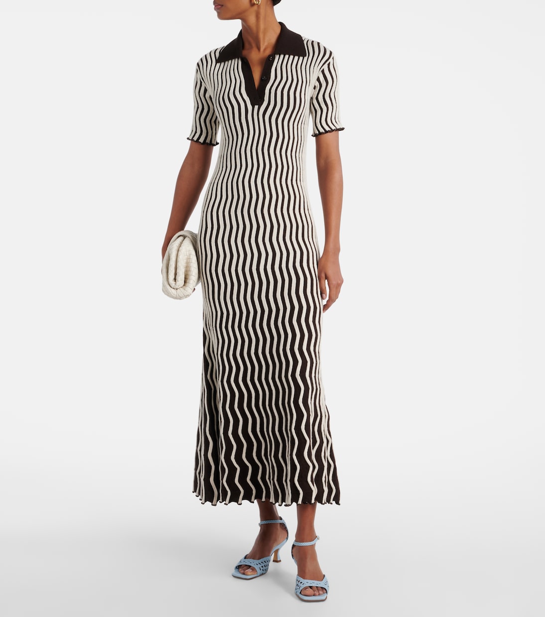 Sandali Veronica in pelle intrecciata SOULIERS MARTINEZ per uno stile giovane e fresco