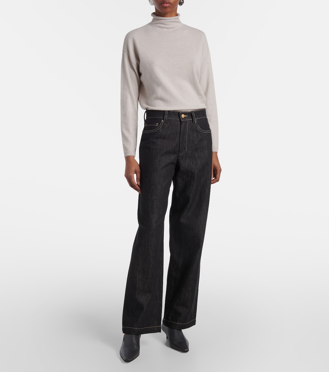 Balco high-rise straight jeans | 'S Max Mara