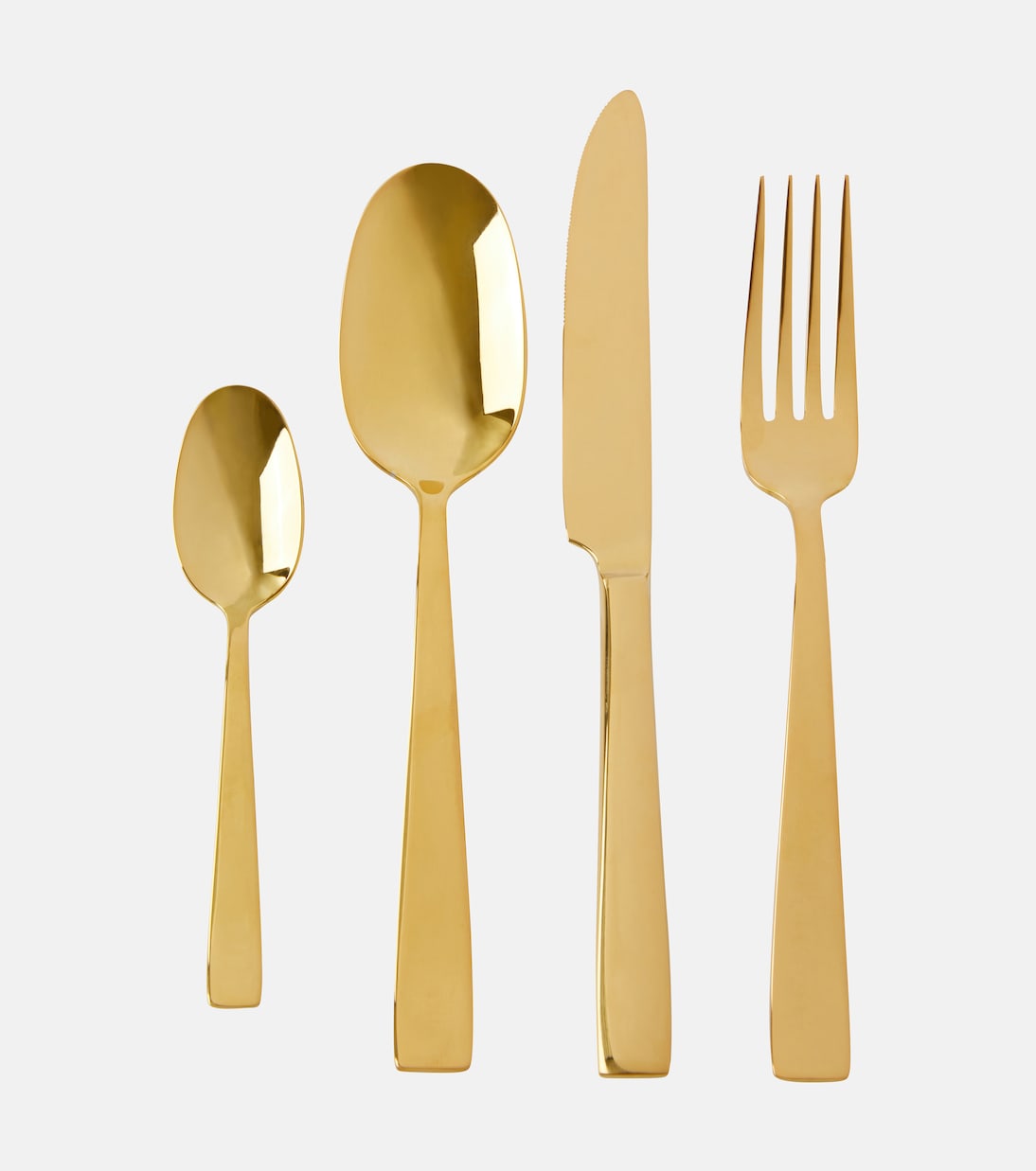 Set de 4 cubiertos de acero inoxidable | Dolce&Gabbana Casa