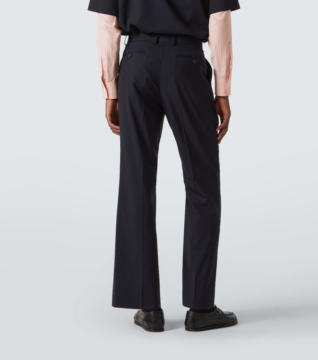 Gerade Hose aus Wolle | Auralee
