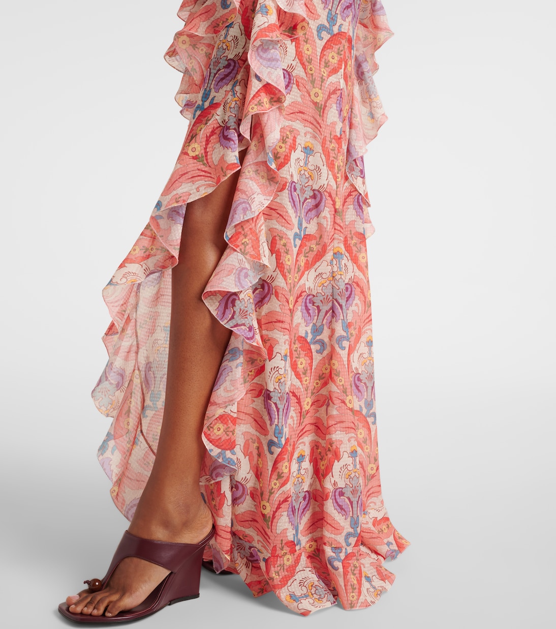 Paisley ruffled maxi dress | Etro
