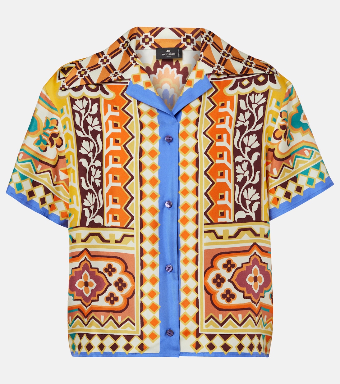 Printed silk shirt | Etro