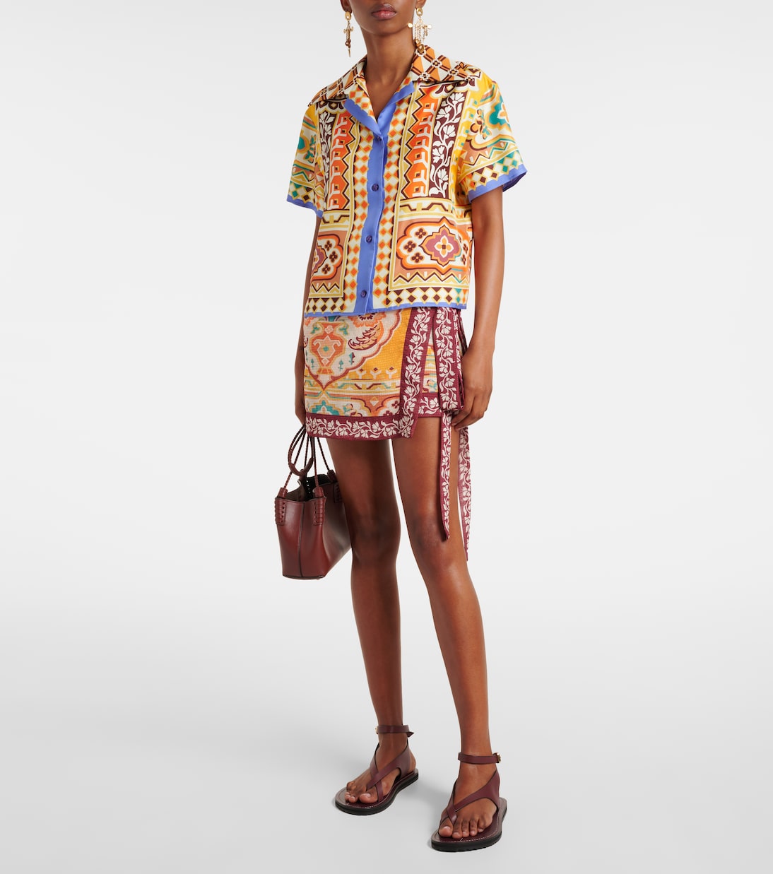 Printed silk shirt | Etro