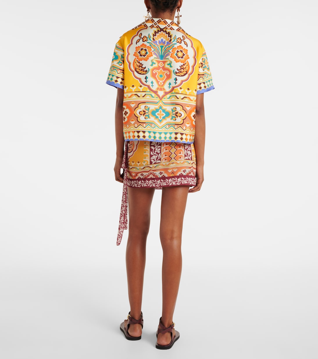 Printed silk shirt | Etro