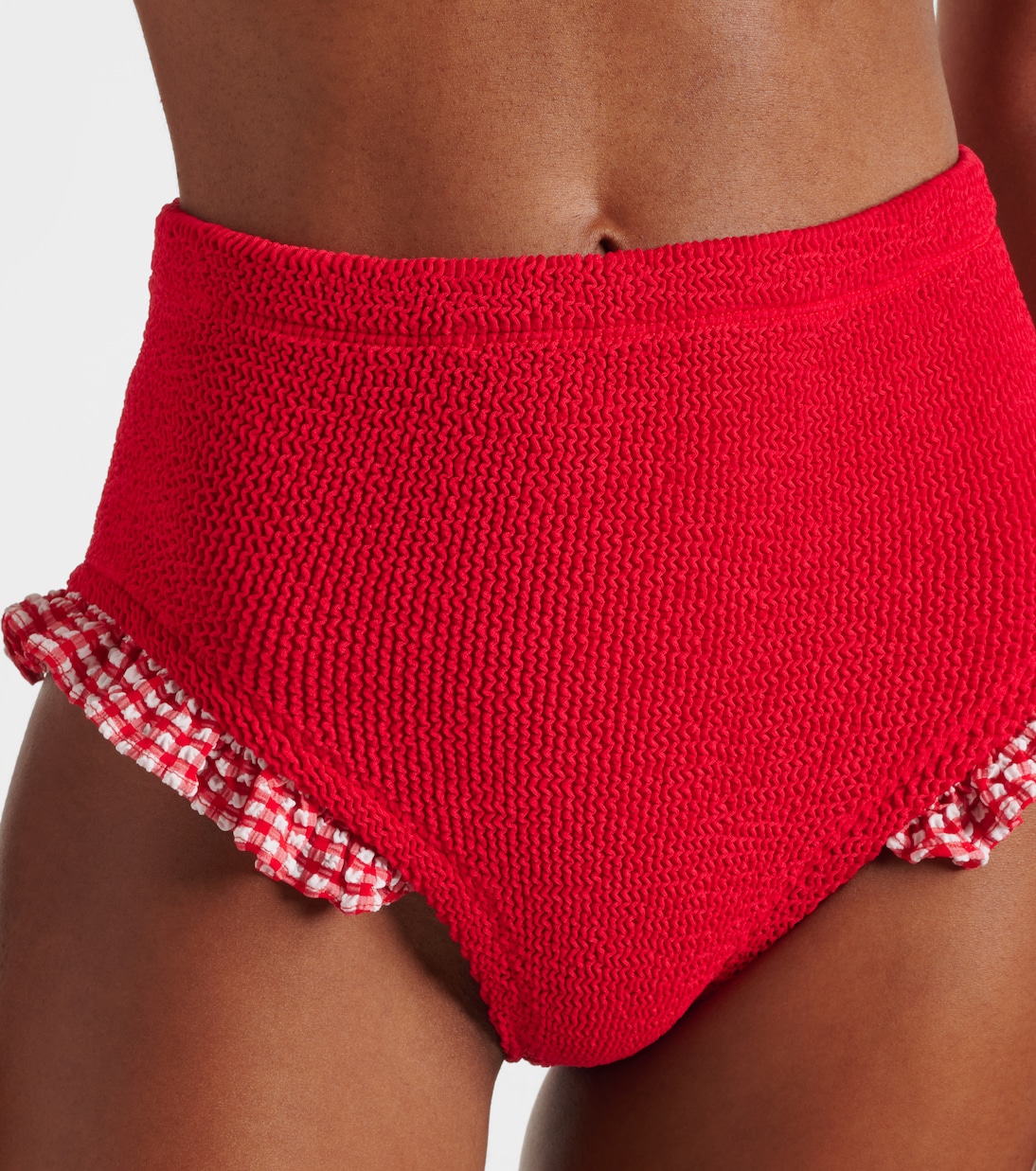 Peggy gingham bikini | Hunza G