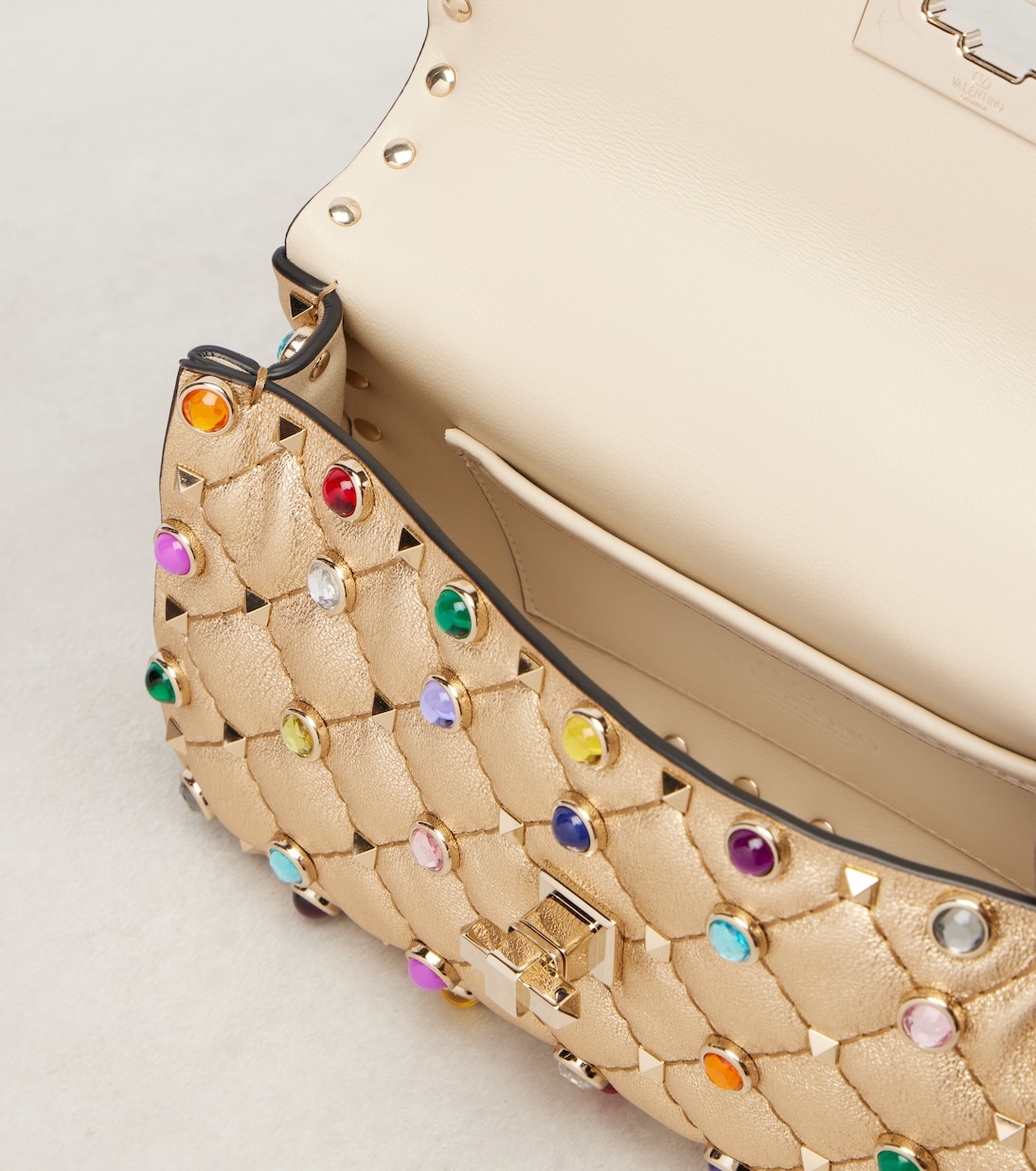 Rockstud Spike Small leather crossbody bag | Valentino Garavani
