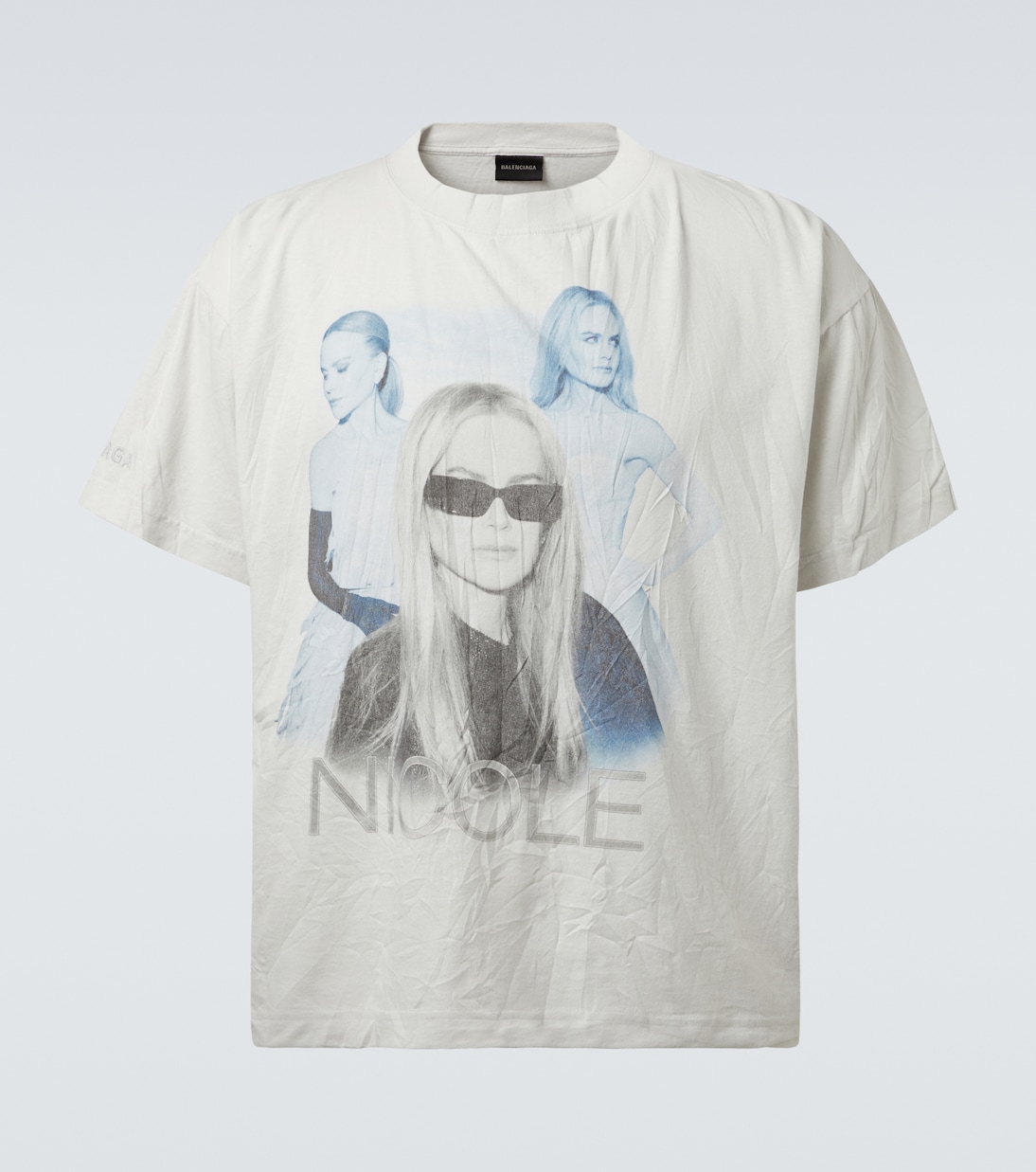 Camiseta Nicole en jersey de algodón | Balenciaga