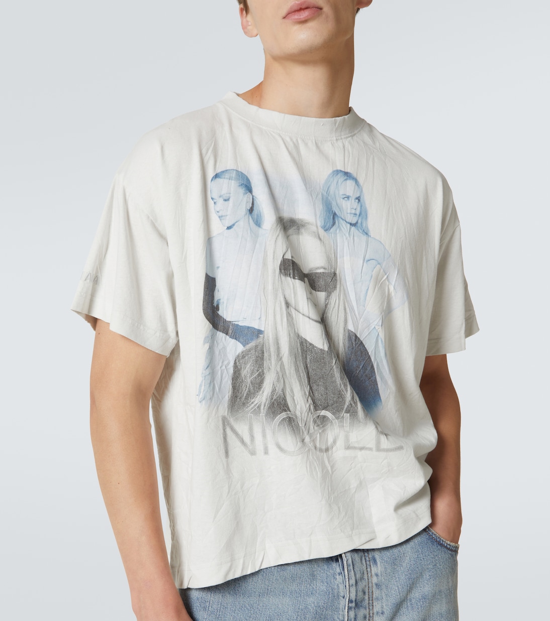 Camiseta Nicole en jersey de algodón | Balenciaga
