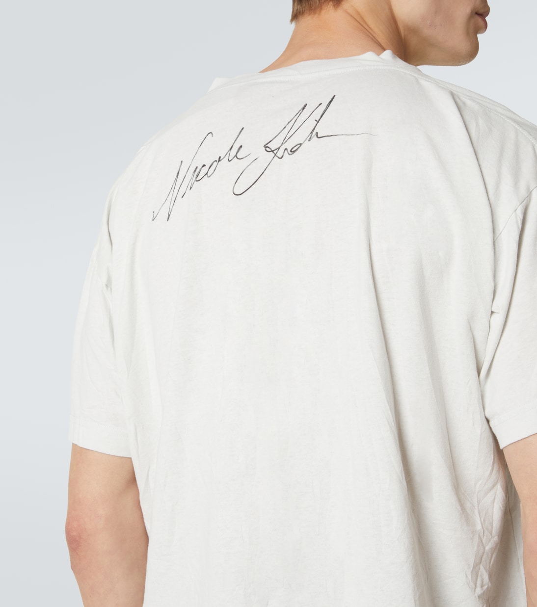 Camiseta Nicole en jersey de algodón | Balenciaga