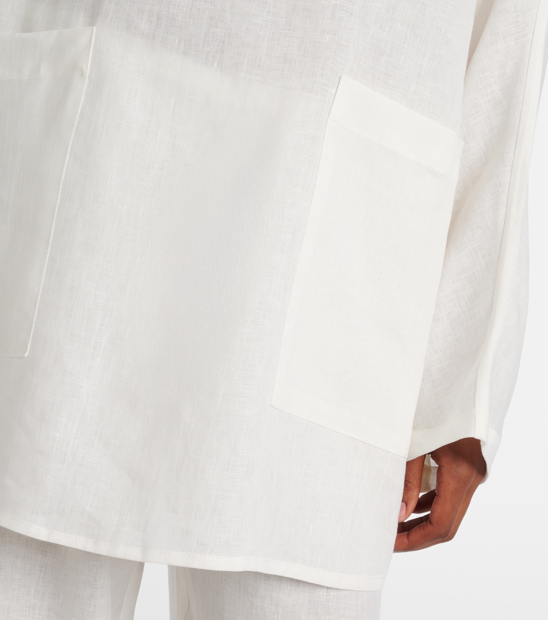 Top oversize in lino | Asceno