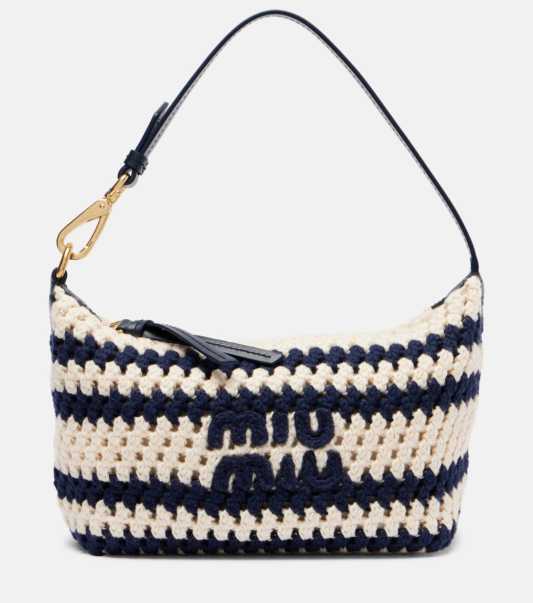 Sac en crochet à logo | Miu Miu