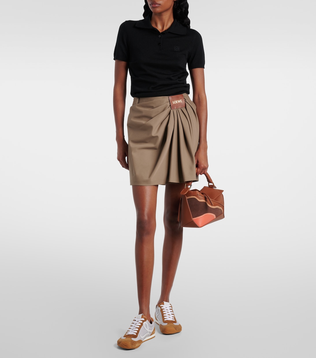 Bolso Puzzle Edge Landscape Small de piel | Loewe