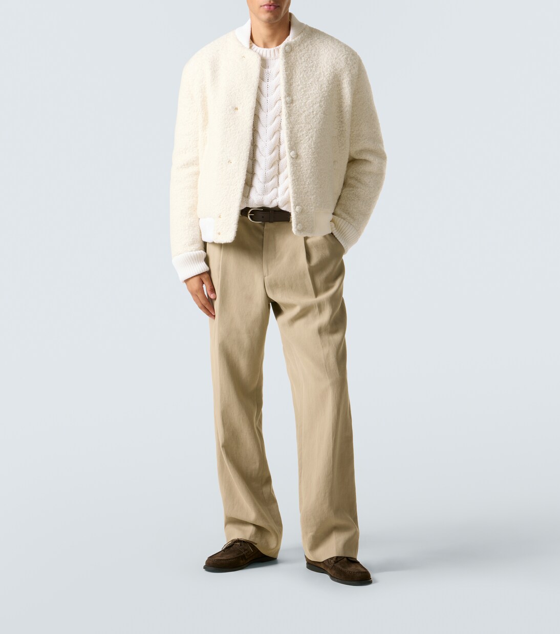 Pullover in cashmere a trecce | Gabriela Hearst