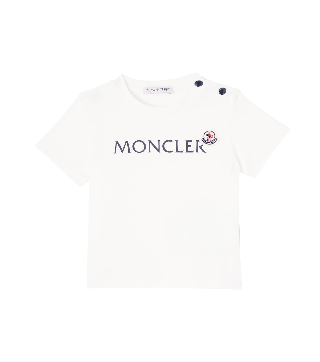 Baby - T-shirt in jersey di cotone con logo | Moncler Enfant