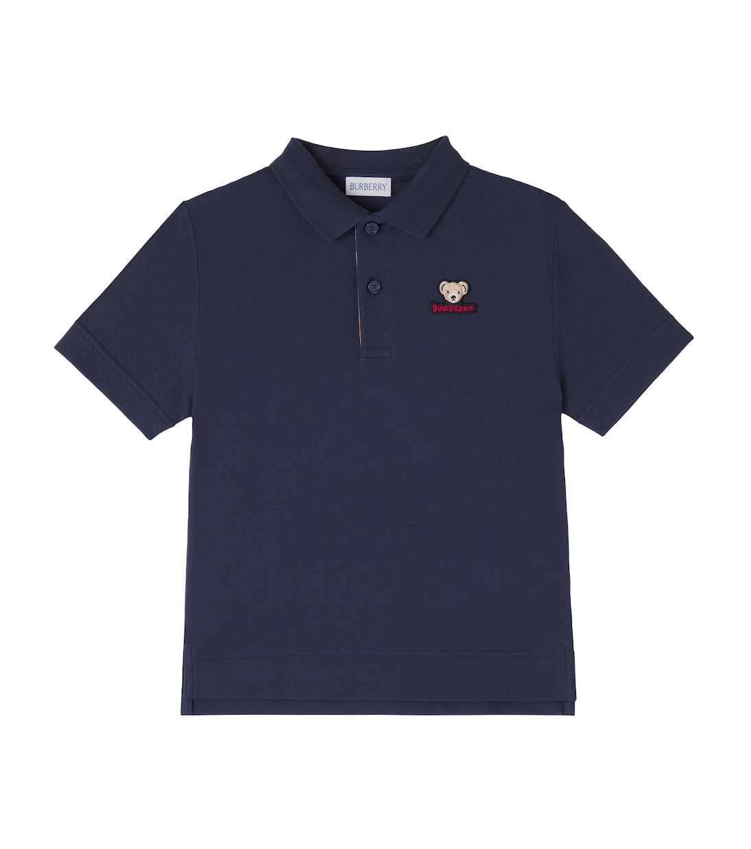 Cotton piqué polo shirt | Burberry Kids
