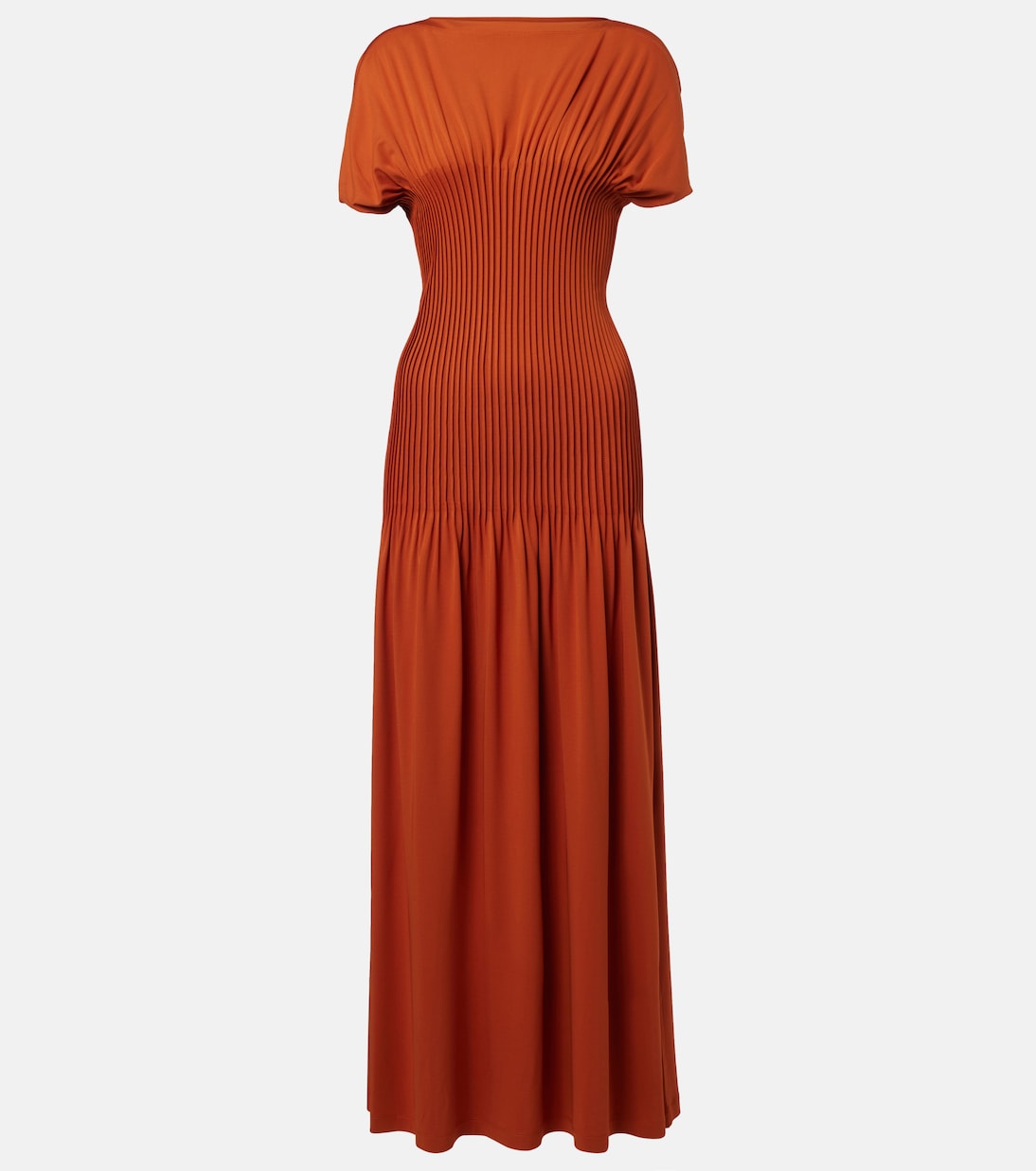 Pleated jersey maxi dress | Toteme