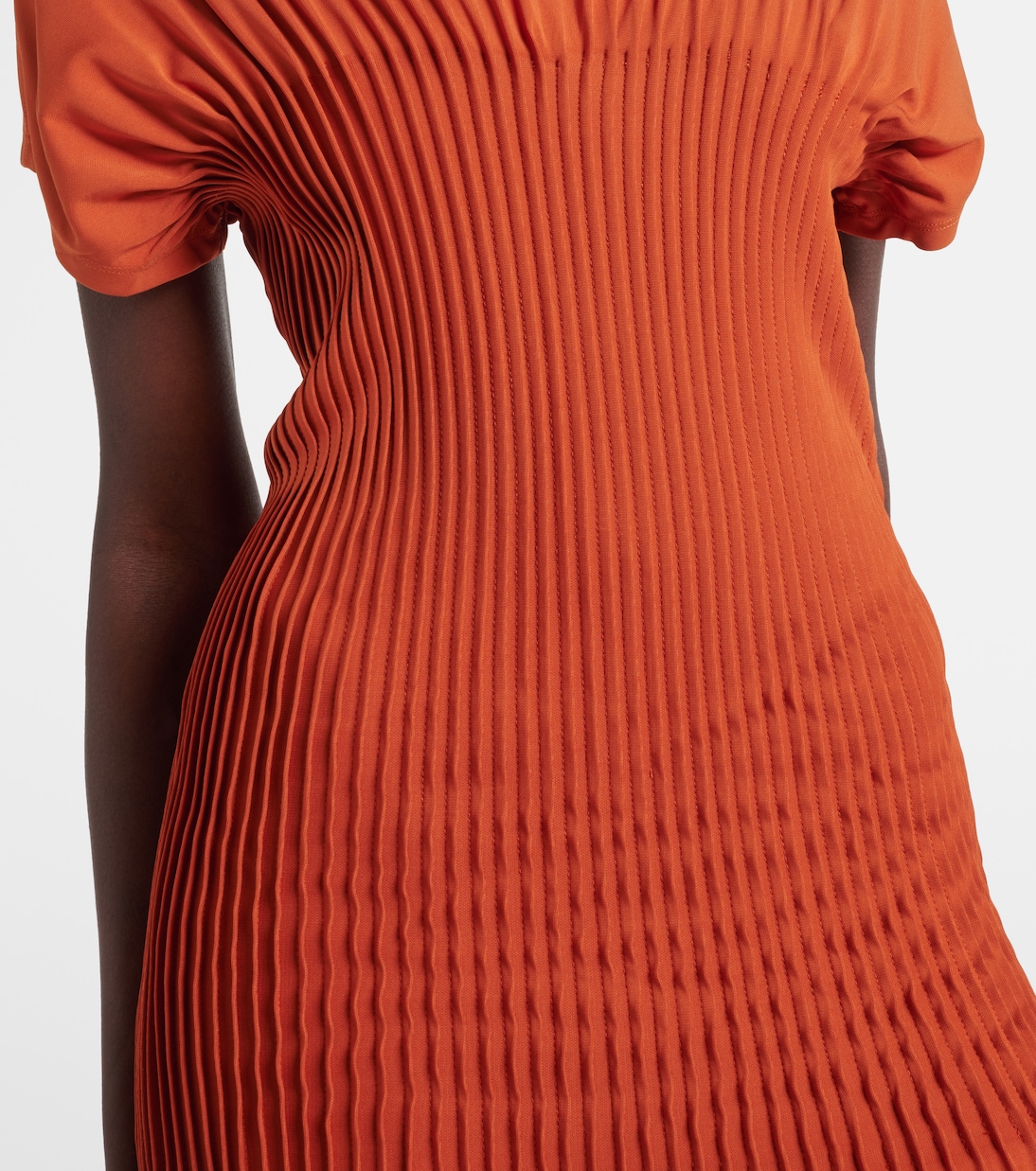 Pleated jersey maxi dress | Toteme