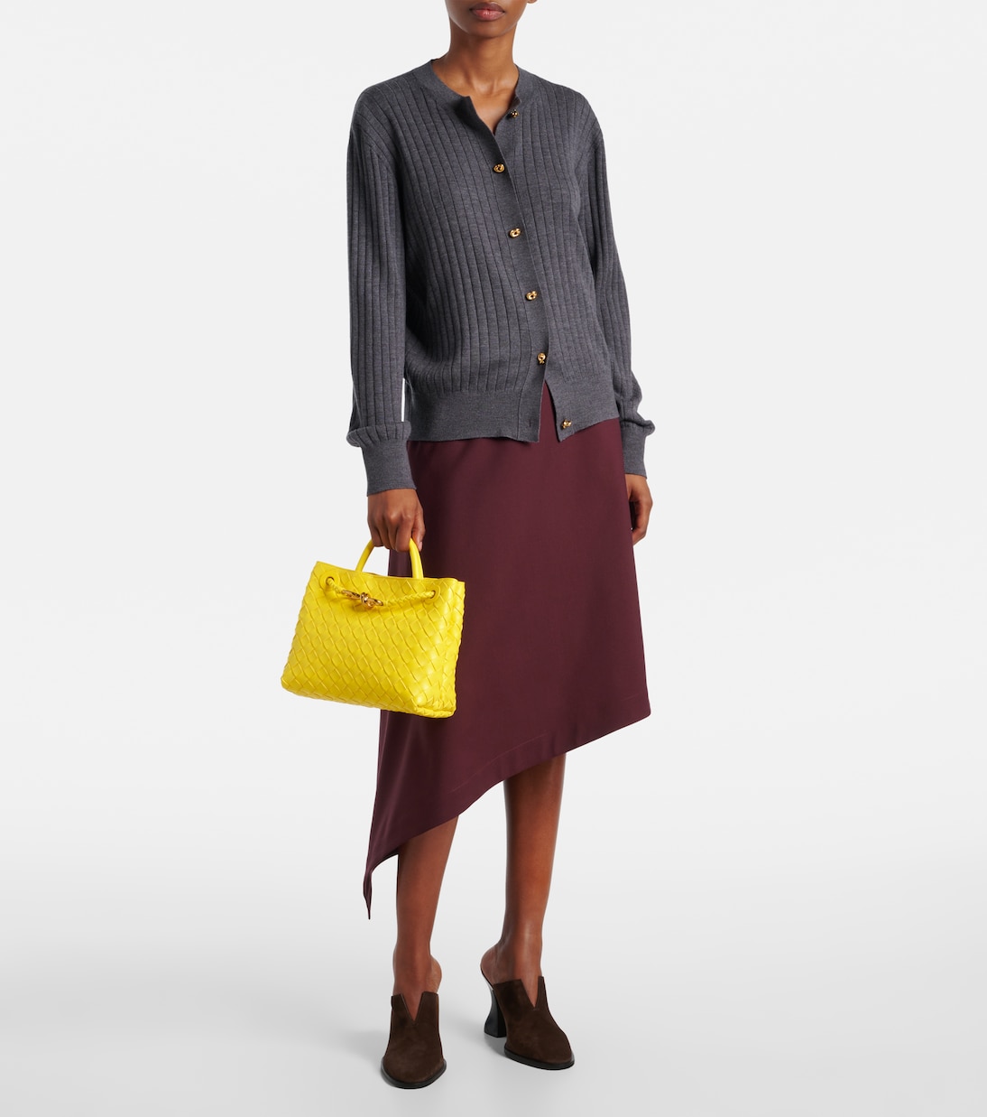 Andiamo Small leather shoulder bag | Bottega Veneta