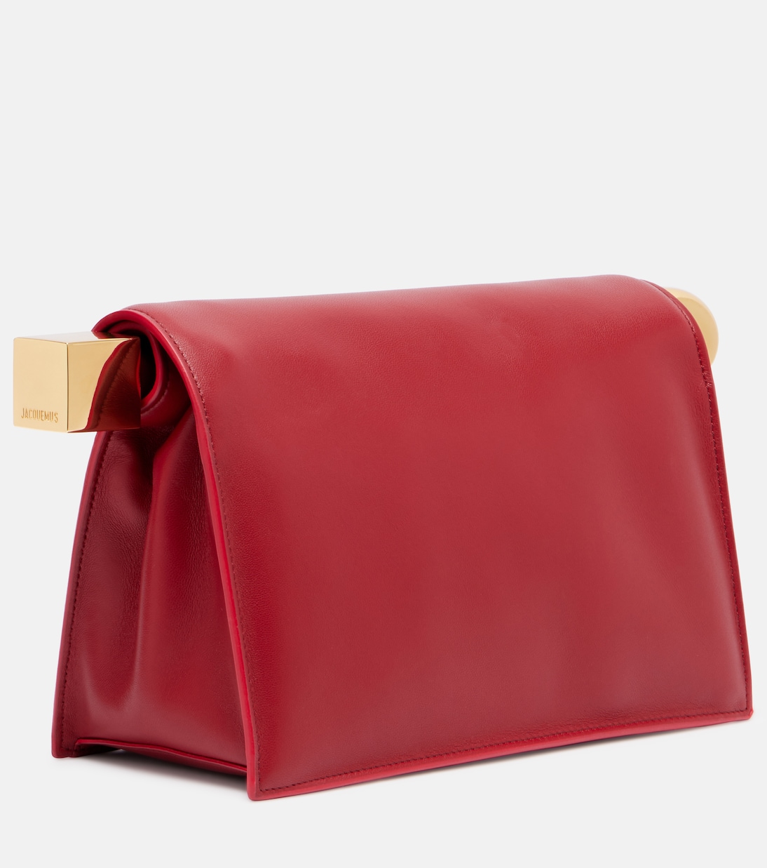 Pochette Rond Carré Small en cuir | Jacquemus